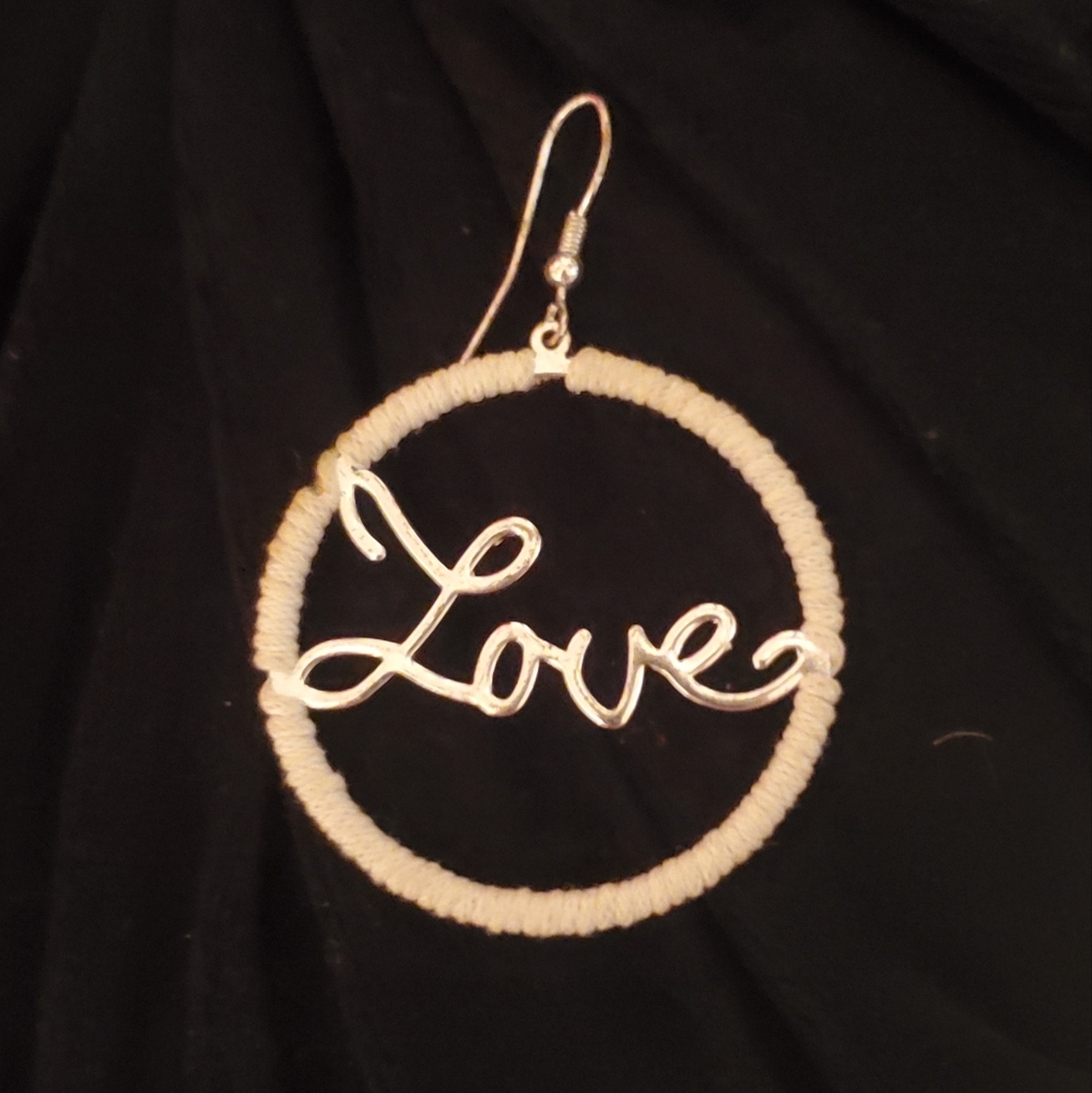 LOVE Earrings Betsey Johnson